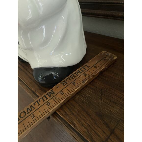 Vintage Sur La Table French Pasty Pig Cookie Jar Earthenware Ceramic Cookie Jar - Picture 7 of 7